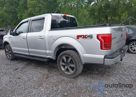 2017 Ford F-150 Lariat из США, поврежденный, VIN 1FTEW1EFXHKE06505